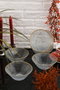 Hermia Set de 6 cuencos Esila 6KTAY Transparente de Vidrio